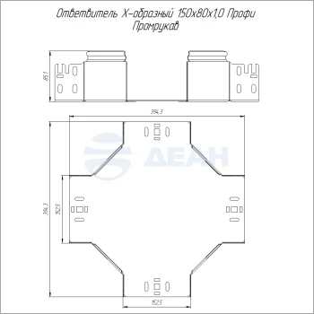 00-00129002-1 Ответвитель Х-образный (PR16.14508).jpg