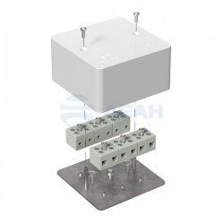                         Коробка огнестойкая для кабель-канала Е15-Е60 (латунь) 85х85х45 (40-0460-FR6.0-12-Е60)  (Промрукав) 
						