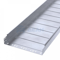                         Лоток неперфорированный Профи INOX (AISI 316) 400х80x3000 (1,2 мм) (6 м/уп) (PR16.13714)  (Промрукав) 
						