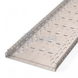                         Лоток перфорированный Стандарт INOX (AISI 409) 400х50х3000 (1,0 мм) (6 м/уп) (PR16.2423)  (Промрукав) 
						