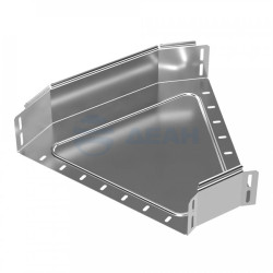                         Угол горизонтальный 45 градусов Стандарт INOX (AISI 304) 400х100 (PR16.3418) (Промрукав)
						