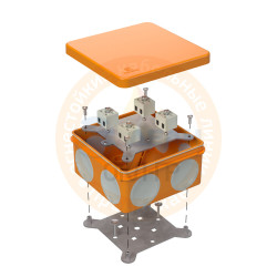                         Коробка огнестойкая о/п дв.80х80х40(60-0210-FR10.0-4)  (Промрукав) 
						