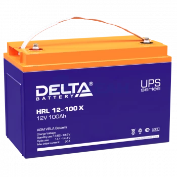 HRL 12-100 Х (АКБ 12-100) Delta Аккумулятор