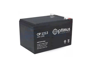 Аккумулятор OP 1212 (АКБ 12-12) Optimus АКБ