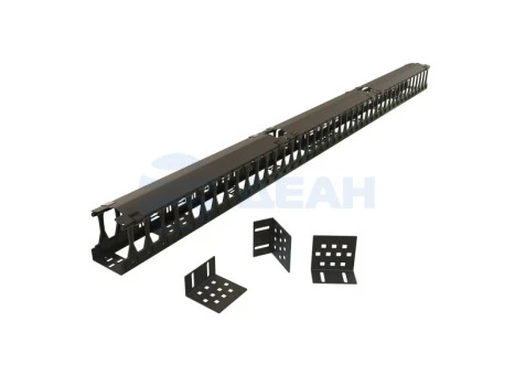 CMF-OTR-32U-89x106-C-RAL9005 Hyperline Кабельный органайзер