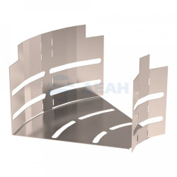                         Угол горизонтальный изменяемый 0-45 градусов Стандарт INOX (AISI 409) 150х100 (PR16.3649)  (Промрукав) 
						