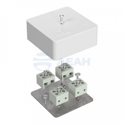                         Коробка огнестойкая для кабель-канала Е15-Е60 (латунь) 75х75х30 (40-0450-FR6.0-8-Е60)  (Промрукав) 
						