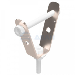                         Крепление к профнастилу INOX (AISI 409) М8 (PR16.4483) (Промрукав)
						