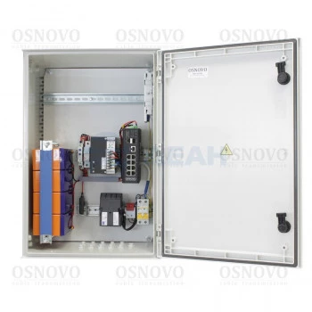 OSP-46TB3(SW-80802/ILS(port 75W)) OSNOVO Коммутатор управляемый с PoE уличный