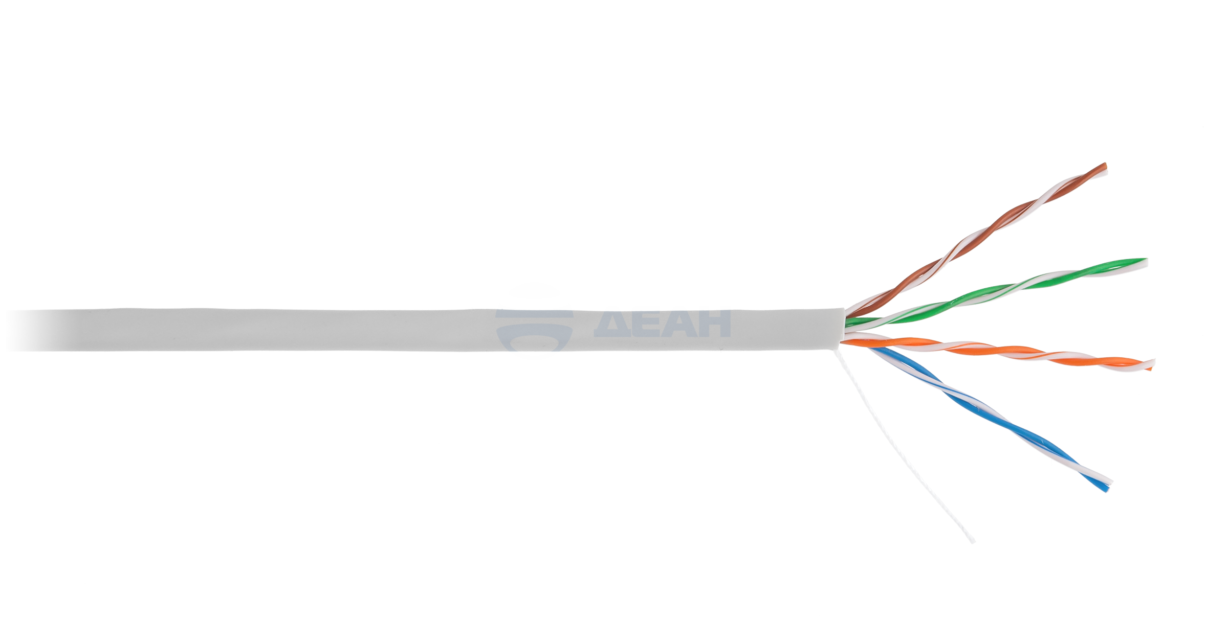           
Кабель витая пара (UEC-UU004-5E-PVC-GY)  (NETLAN) 