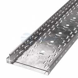                         Лоток перфорированный Стандарт 300х50х3000 (1,0 мм) (12 м/уп) (PR16.2306)  (Промрукав) 
						