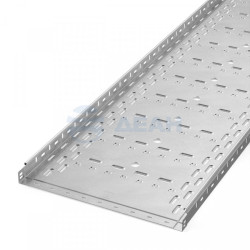                         Лоток перфорированный Стандарт INOX (AISI 304) 500х50х3000 (1,0 мм) (3 м/уп) (PR16.2344) (Промрукав)
						