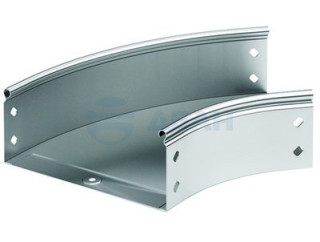                         Угол CPO 45 горизонтальный 45° 200х100 в комплекте с крепежными элементами и соединительными пластинами, необходимыми для монтажа,горячеоцинкованный (36103KHDZ) (DKC)
						