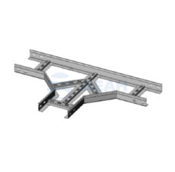                         Ответвитель Т-образный 400х50х1,2 мм для лестничного лотка (651-503)  (ПожТехКабель) 
						