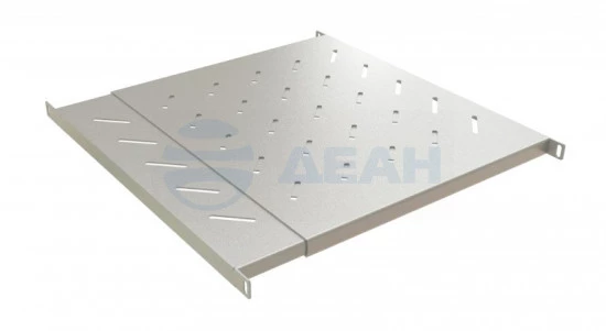 TSD3L-0.5U-405/700-RAL7035 Hyperline Полка раздвижная