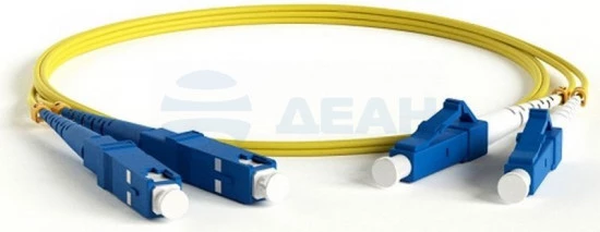 FC-S2-9-LC/UR-SC/AR-H-1M-LSZH-YL Hyperline Патч-корд