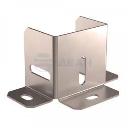                         Универсальный ввод трассы лотков Стандарт INOX (AISI 409) 50х50 (PR16.3717)  (Промрукав) 
						