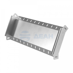                         Угол вертикальный внешний 45 градусов Стандарт INOX (AISI 304) 600х50 (PR16.2916) (Промрукав)
						