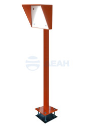                         Стойка для считывателя Аякс 150х150 мм,оранж.,Базовая,прям. (Магнито-Контакт) 
						