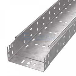                         Лоток перфорированный Профи HDZ 150х80x3000 (1,5 мм) (6 м/уп) (PR16.13243)  (Промрукав) 
						