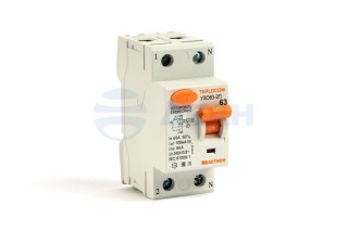                         TEPLOCOM УЗО63S/100-2П 63А ТИП АС 240/415В
						
