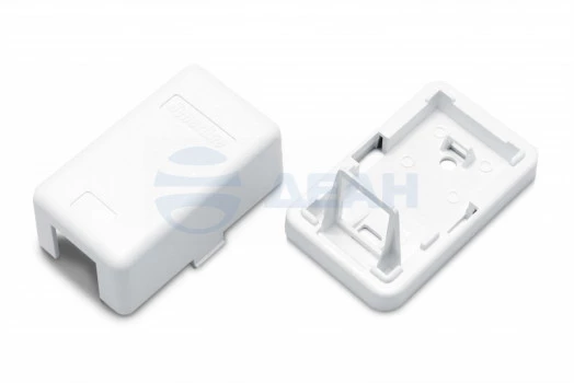 SBB3-1-WH Hyperline Корпус настенной розетки