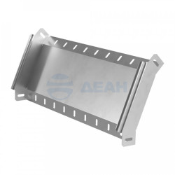                         Угол вертикальный внешний 90 градусов Стандарт INOX (AISI 304) 500х50 (PR16.3003) (Промрукав)
						