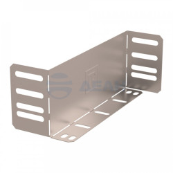                         Переходник упрощённый горизонтальный Стандарт INOX (AISI 409) на 200 мм Н100 (PR16.6185) (Промрукав) 
						