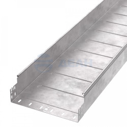                         Лоток неперфорированный Профи HDZ 300х100x3000 (1,0 мм) (6 м/уп) (PR16.13835)  (Промрукав) 
						