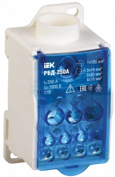 RBD-250 IEK Блок распределительный