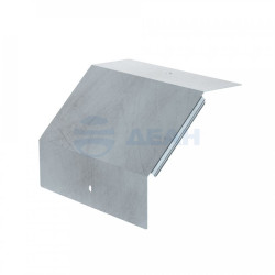                         Крышка угла верт. внешнего 90 градусов Профи INOX (AISI 316) 300х80 (1,0 мм) (PR16.16744) (Промрукав) 
						