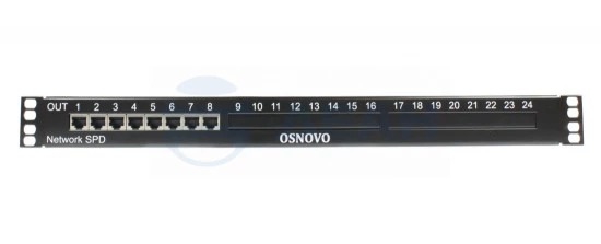 SP-IP8/1000PR OSNOVO Устройство грозозащиты для локальной вычислительной сети