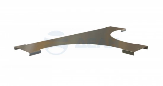 RST-CTT-400-15-0,8-R100-SZ Hyperline Крышка ответвителя для лотка