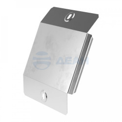                         Крышка угла вертикального внешнего 90 градусов Стандарт INOX (AISI 304) 150 (PR16.3011) (Промрукав)
						