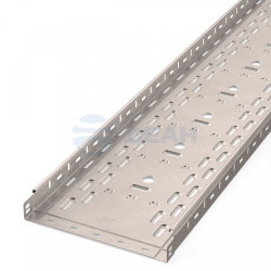                         Лоток перфорированный Стандарт INOX (AISI 409) 300х50х3000 (0,8 мм) (12 м/уп) (PR16.2420)  (Промрукав) 
						