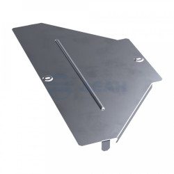                         Крышка переходника симметричного Стандарт INOX (AISI 316) 500х200 (PR16.6045)  (Промрукав) 
						