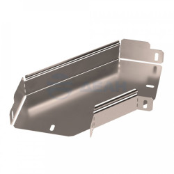                         Угол горизонтальный 90 градусов Стандарт INOX (AISI 409) 150х50 (PR16.3557)  (Промрукав) 
						