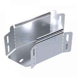                         Угол горизонтальный 45 градусов Стандарт INOX (AISI 316) 100х100 (PR16.3436) (Промрукав)
						