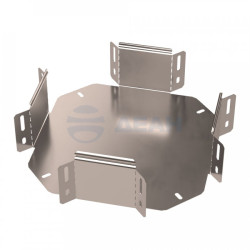                         Ответвитель Х-образный Стандарт INOX (AISI 409) 150х100 (PR16.3237)  (Промрукав) 
						