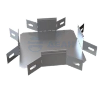 Ответвитель Х-образный (566-200) ПожТехКабель Ответвитель Х-образный для лотков