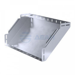                         Угол вертикальный внутренний 90 градусов Стандарт INOX (AISI 316) 500х100 (PR16.3361) (Промрукав)
						