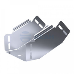                         Угол вертикальный внутренний 45 градусов Стандарт INOX (AISI 316) 150х80 (PR16.3288) (Промрукав)
						