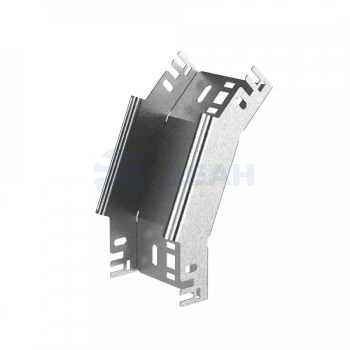 Угол вертикальный внешний 45 градусов (PR16.15130) Промрукав Угол внешний вертикальный 45 градусов для лотков