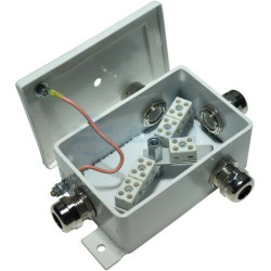                         Коробка монтажная КМ-О (12к*6,0)-IP66-d, пять вводов  (Гефест) 
						