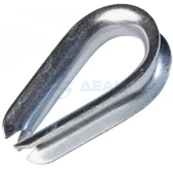 Коуш DIN 6899 3мм покрытие цинк (DIN6899-3) (Крепдил)