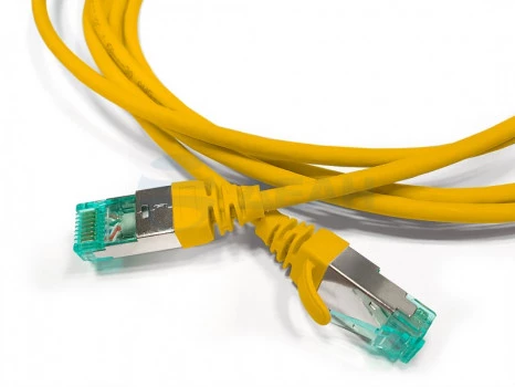 PC-LPT-SFTP-RJ45-RJ45-C6a-1.5M-LSZH-YL Hyperline Патч-корд