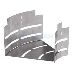                         Угол горизонтальный изменяемый 0-45гр.Ст.150х100(PR16.0987)  (Промрукав) 
						