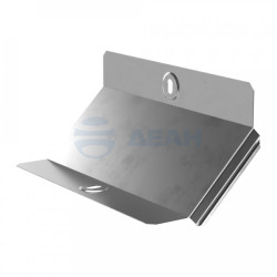                         Крышка угла вертикального внутреннего 45 градусов Стандарт INOX (AISI 304) 200 (PR16.3166) (Промрукав)
						