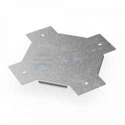                         Крышка ответвителя Х-образного Профи HDZ 150 (1,0 мм) (PR16.16973)  (Промрукав) 
						