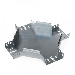                         Ответвитель Х-образный Профи INOX (AISI 316) 100х100 (1,0 мм) (PR16.14598) (Промрукав) 
						